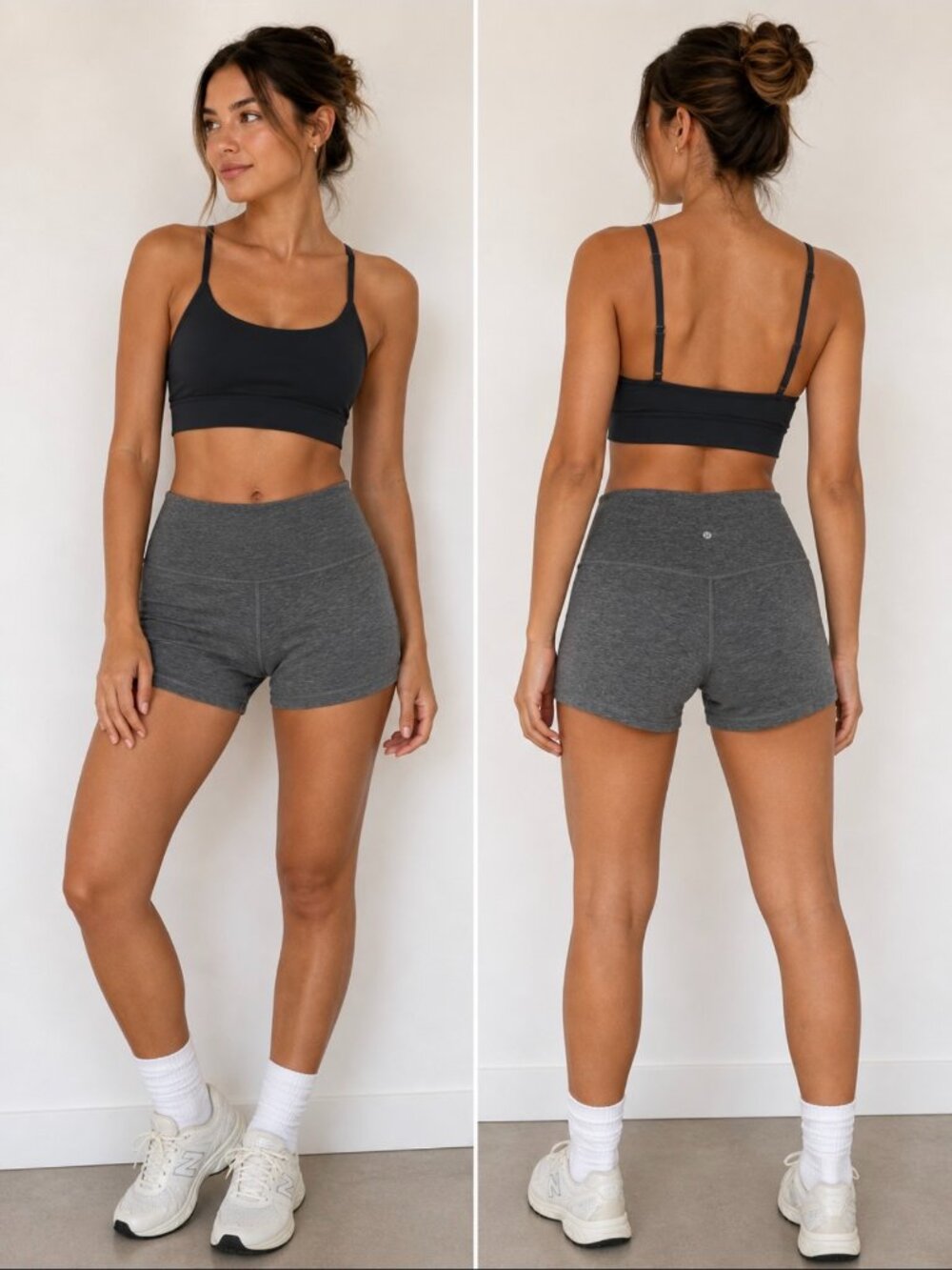 LULULEMON HIGH-RISE ATHLETIC SHORTS SIZE 8